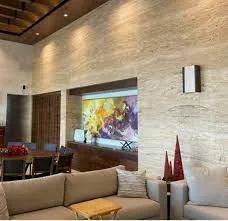 Piedra Flexible Beige Travertino - Imagen 16