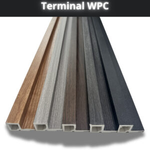 Terminal para Tabla WPC Gris Blanquecino