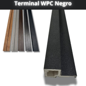 Terminal para Tabla WPC Negro